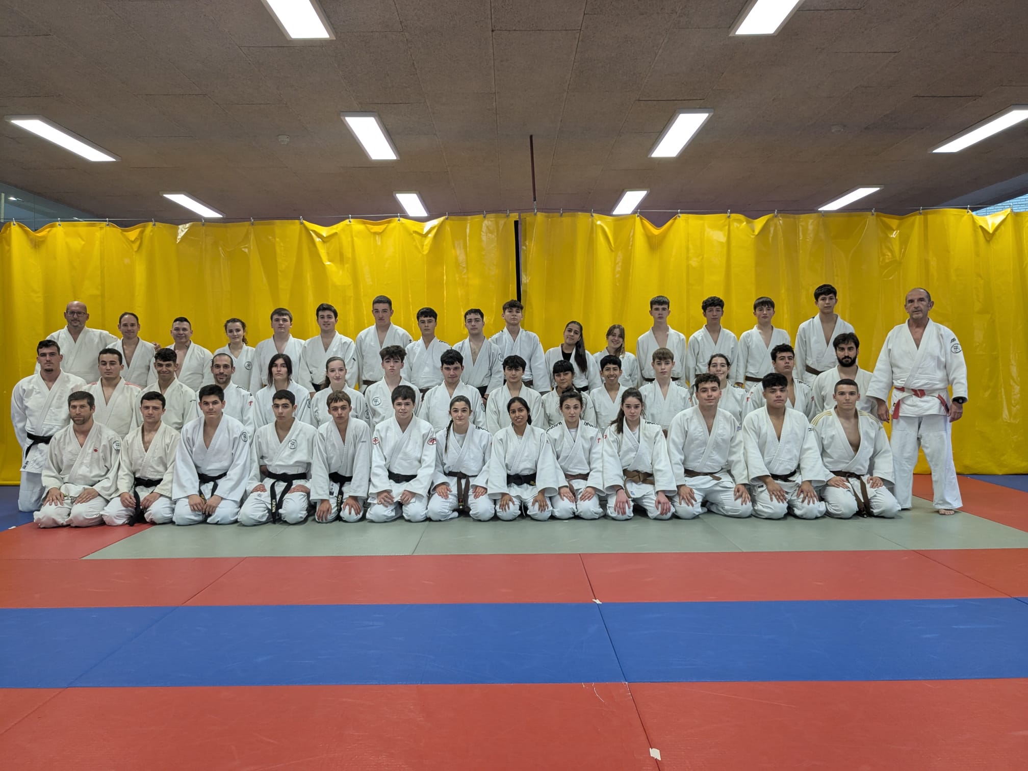 Gran participaci&oacute;n en el curso de aula de formaci&oacute;n de Judo en Pamplona, 9-11-24